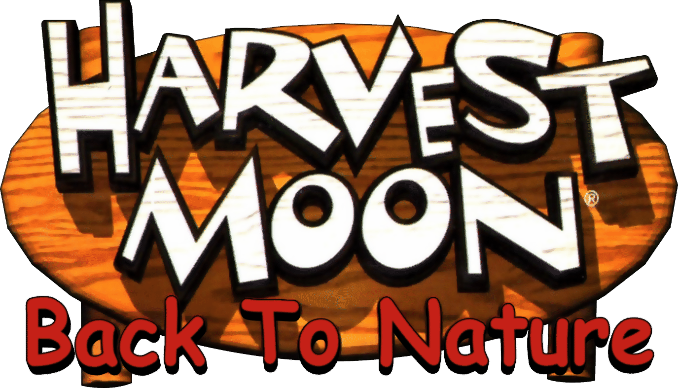 Harvest Moon Back to Nature back cover for Playstation